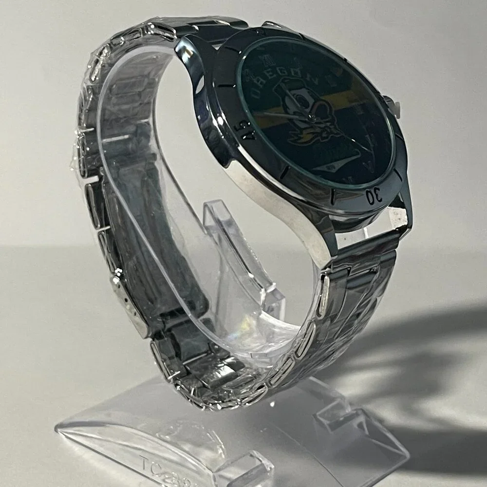 Oregon Ducks NCAA Stainless-Steel Watch NEW